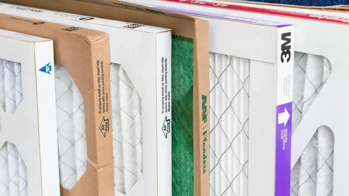 Common types of HVAC filters
